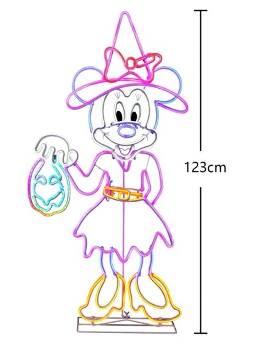Disney 4' Neon Minnie Mouse